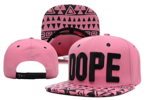 Dope Retro Pink Snapback Hat XDF 0528